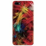 Husa silicon pentru Huawei Y5 2018, Colorful Digital Painting Strokes