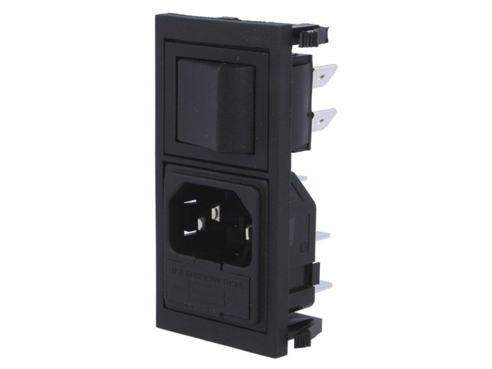Conector alimentare AC 10A 250V