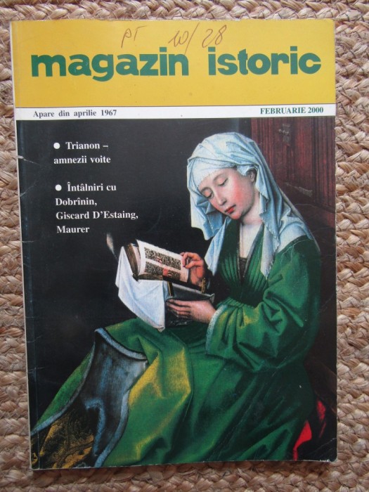 REVISTA MAGAZIN ISTORIC (FEBRUARIE, 2000)