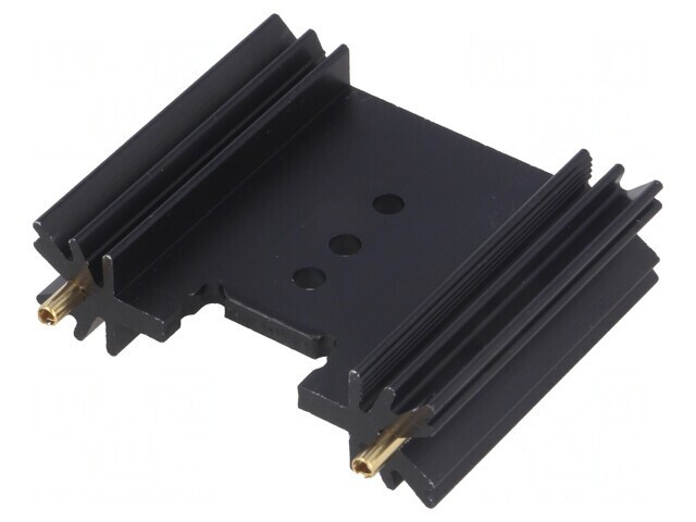 Radiator Extrudat TO220/TO3P Negru 38.1x45x12.7mm