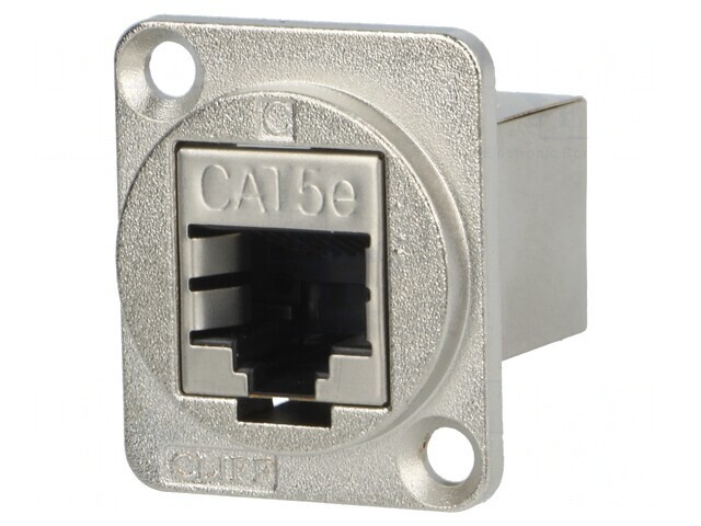 Adaptor FT Cat 5e Ecranat 8p8c Metalic 19x24mm
