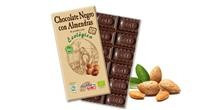 Ciocolata Bio Neagra cu Migdale si 73% Cacao Pronat 150gr Cod: cs308 foto