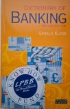 Dictionary of Banking - Gerald Klein, Carte in Engleza