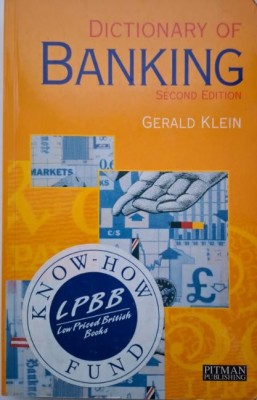 Dictionary of Banking &amp;ndash; Gerald Klein foto