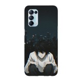Husa compatibila cu Oppo Find X5, Viceversa, model L Death note, Silicon, TPU