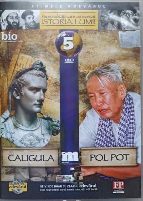 DVD FILM CALIGULA, POL POT-COLECTIV foto