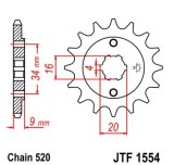 Cumpara ieftin Pinion fata 13 dinti pas lant 520 &ndash; Yamaha DT200 L - TT-R 230 - ATV Yamaha YFS Blaster 200 - Hyosung GT 250 Comet - GV 250 Aquila, Oem