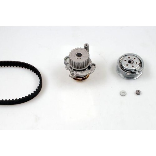 Kit distributie + pompa apa Seat Alhambra, Cordoba, Ibiza III; Skoda Fabia I, Octavia I, Superb I; VW Bora I, Caddy III, Golf IV Motor 2.0, dinti