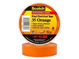 Bandă electroizolantă 3M portocalie 19mm x 20m x 0,18mm