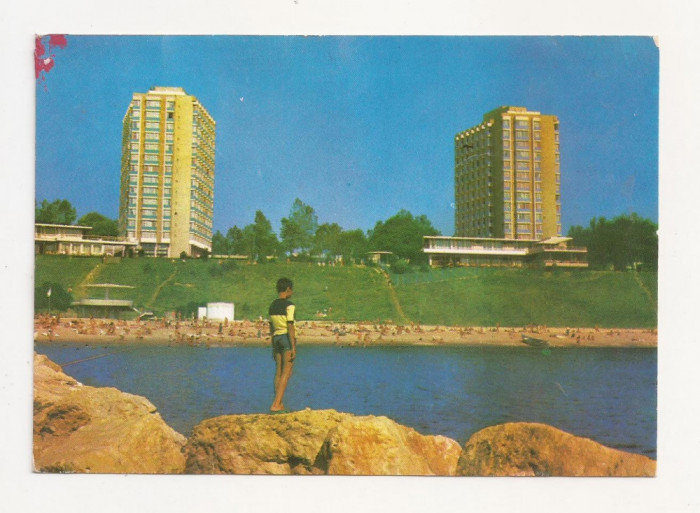 CB1 - Carte Postala- Eforie Nord, Hotelurile Meduza si Steaua de mare
