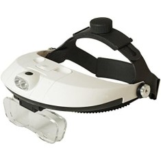 Casca cu Lupa si LED Detasabil, 5 Lentile de schimb