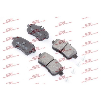 Placute frana Mercedes Gl-Class (X166), Gle (W166), Gle Coupe (C292), Gls (X166), M-Class (W166), punte spate, pregatit pentru senzor uzura; SRLine foto