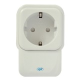 Priza smart / inteligenta PNI SmartHome SM441R, cu repetor si dimmer, alba