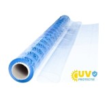 0.8 mm | 2.60 m x 30 m - Folie transparenta pentru inchidere terasa, foisor - Cristal Flex&reg; 800