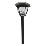 Lampi Solare, Stick Lantern, Bec 10 Lumeni, Negru, 44cm, Oem
