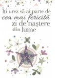 Carte-Felicitare : Iti urez sa ai cea mai fericita zi de nastere din lume