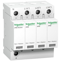 Descarcator cu transfer la distanta 3P+N 350V 20kA Schneider A9L20601