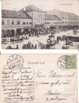 Sfantu Gheorghe, Sepsiszentgyorgy -Piata foto