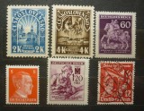 Set timbre Germania Boemia Cehoslovacia Insurectia Slovaca Hitler 1944 - A228