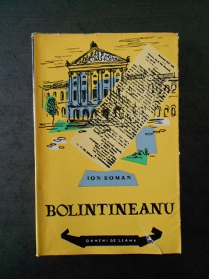ION ROMAN - BOLINTINEANU foto