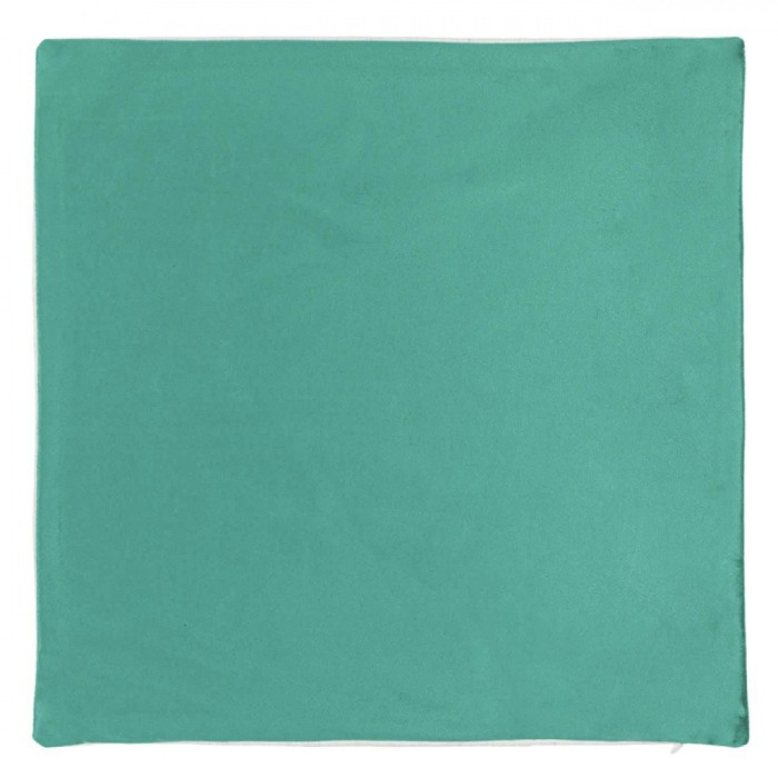 Fata de Perna Decorativa de Iarna Verde Menta Velvet 45x45 cm