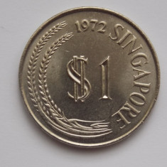 1 DOLLAR 1972 SINGAPORE-XF