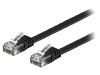 Patch cord Ethernet U/UTP Cat6 Negru 5m, Goobay