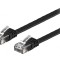Patch cord Ethernet U/UTP Cat6 Negru 5m