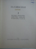 OPERE 3 (nuvele, povestiri, amintiri, versuri, parodii, varia) - I. L. CARAGIALE