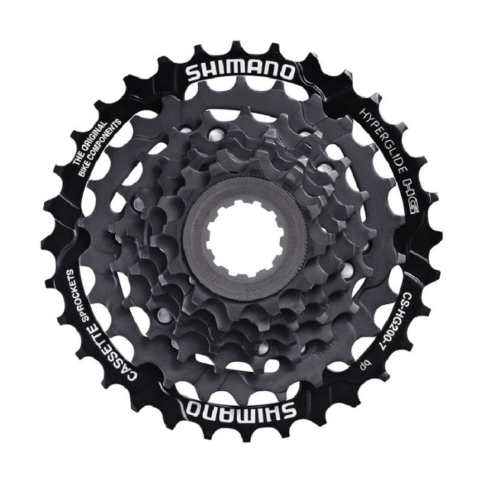 Bloc De Pinioane Pe Caseta Shimano Cs-Hg200-7, 7 Vit., 12-14-16-18-21-24-28, Vra... Cod:ACSHG2007228T