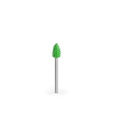 Biax sculptura lemn SABURR Flacără diametru 3,2 mm biax 2,4mm, Granulatie Saburr ASPRA - VERDE
