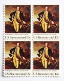 4 timbre Statele Unite bloc de 4 val. MNH 1977 WASHINGTON at Princeton # 1704