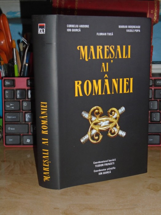 TEODOR FRUNZETI - MARESALI AI ROMANIEI , 2013 , AUTOGRAFE !!! *