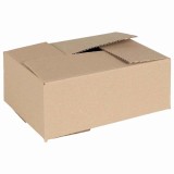 Cutie Pliabilă 50 pcs Maro 25 x 17.5 x 10 cm Carton