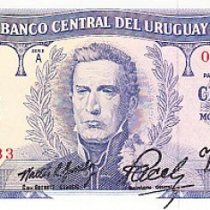 M1 - Bancnota foarte veche - Uruguay - 50 pesos - 1967