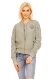 Cumpara ieftin U608-1218 Jacheta casual accesorizata cu buzunare pe maneci