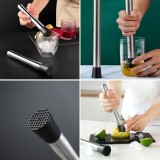 Pistil bar metalic, 20.5 cm, argintiu, CMCLASS