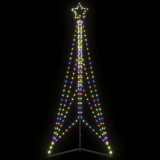 VidaXL Pom de Crăciun LED 483 LED-uri colorate 240 cm