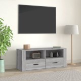 VidaXL Comodă TV, gri sonoma, 100x35x40 cm, lemn prelucrat