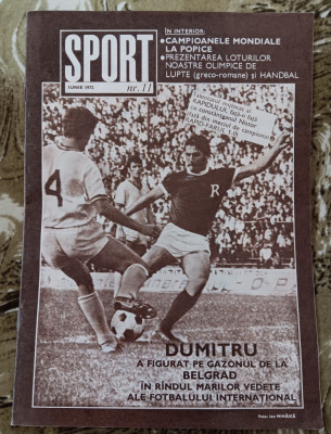 myh 112 - Revista SPORT - nr 11/iunie 1972 foto