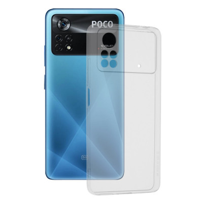 Husa pentru Xiaomi Poco X4 Pro 5G - Techsuit Clear Silicone - Transparenta foto
