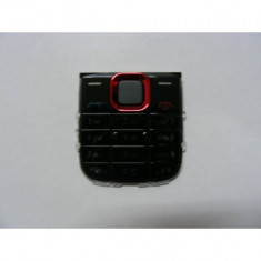 Tastatura nokia 5130 negru/rosu orig china foto