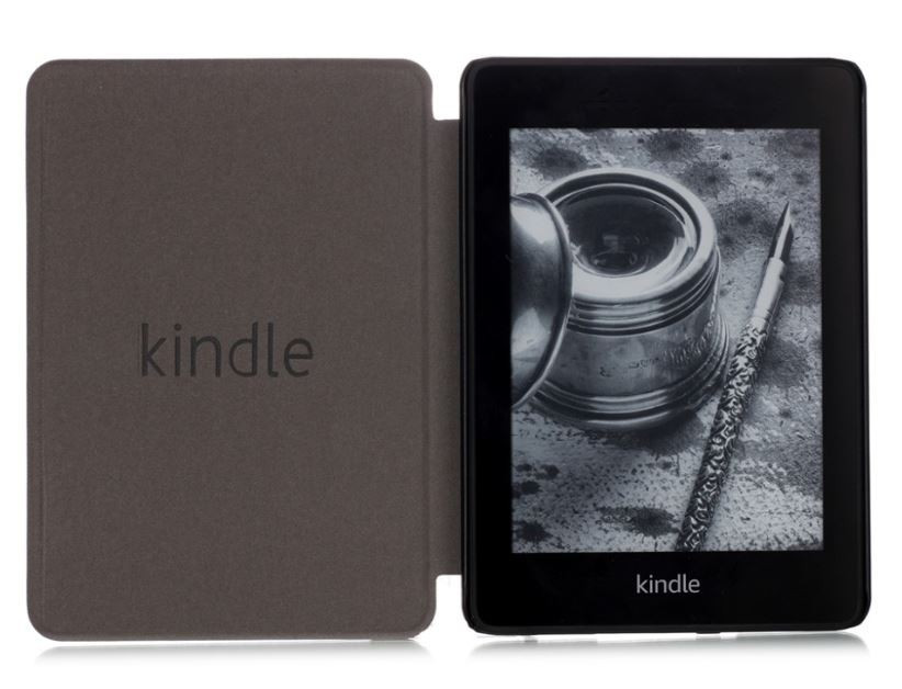 Husa Smart Amazon Kindle Paperwhite 1 2 3 + folie + stylus | Okazii.ro