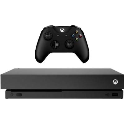 Consola Microsoft Xbox One X, 1TB, NEGRU + Controller Second-Hand foto