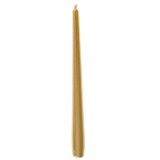 Lumanare sfesnic aurie 24.5 cm