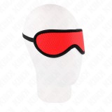 Kink Masked Allure-Bandaj Texturat Scale cu Margine Roșie