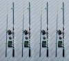 Set 4 Lansete Pescuit Baracuda Saimino White Amur 2.7m, Mulinete X4000, Fir Inclus