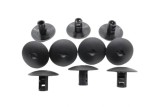 Clema fixare tapiterie, carenaje Dacia Dokker, Duster, Lodgy; Renault Captur, Clio Iv, Clio V, Espace V, Kadjar, Megane, Trafic, Twingo, set 10 buc