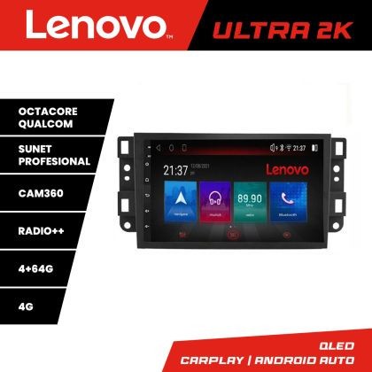 Navigatie Chevrolet Captiva Lenovo Kit-020 8 core QLED Qualcomm 4+64 360 Android Waze USB Navigatie Internet Youtube Radio CarStore Technology