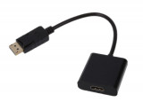 Adaptor DisplayPort (DP) la HDMI Active, suporta rezolutie Full HD